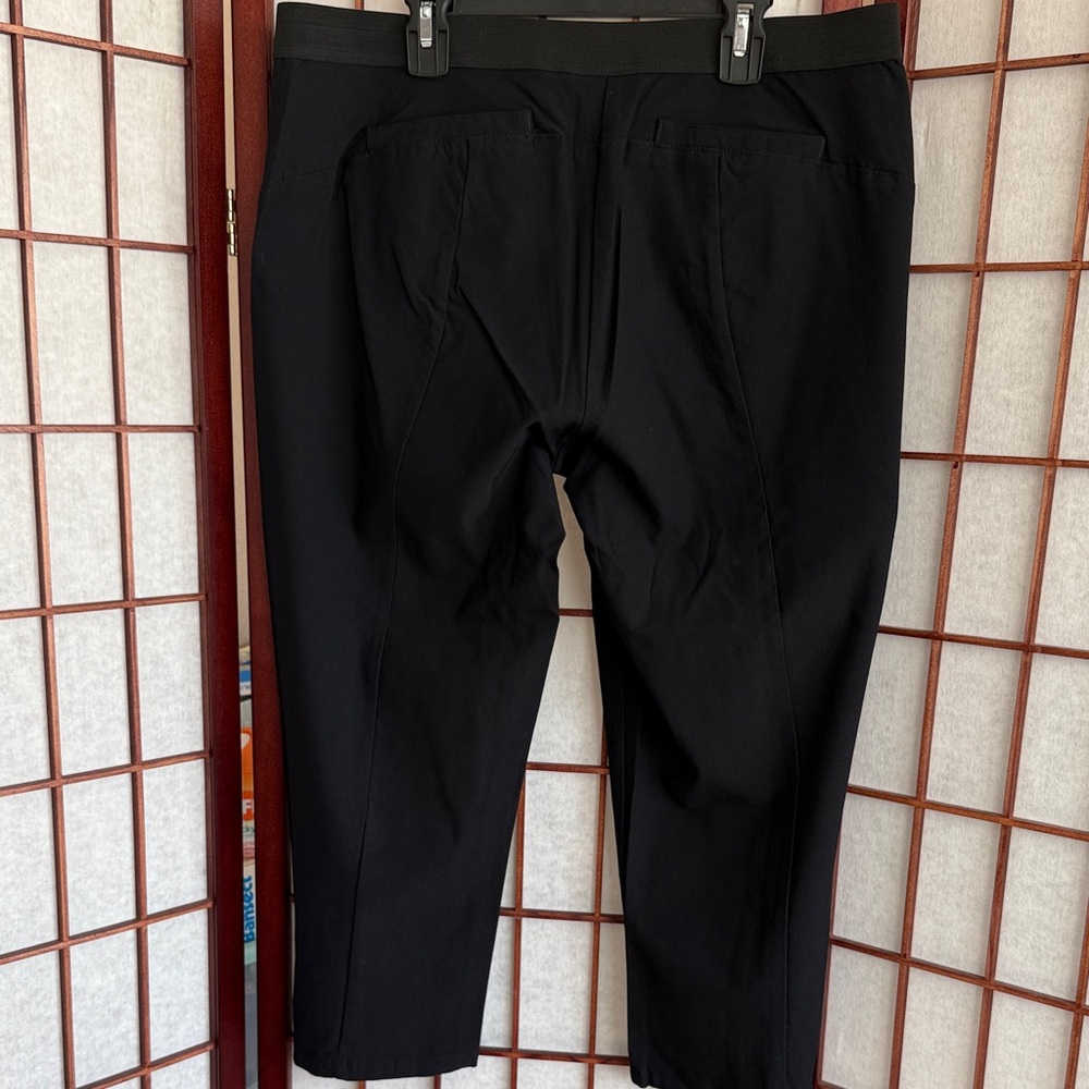Simply Vera Vera Black Capris, size L - Picture 6 of 7